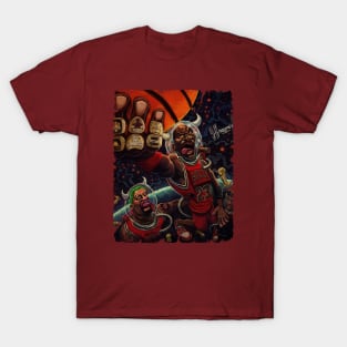 BASKETBALLART - CHAMPION BULLS T-Shirt